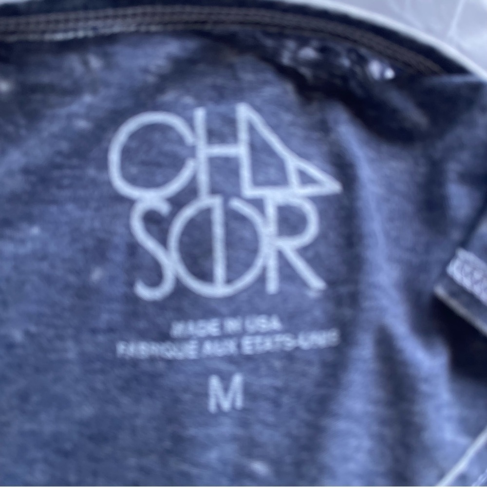 Chaser Blue Tank Top with Watermelon Graphic Burnout Fabric Medium NWOT - Picture 7 of 8